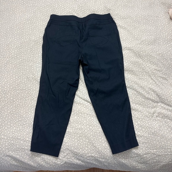 Navy dress pants 3/4 length - Picture 2 of 4